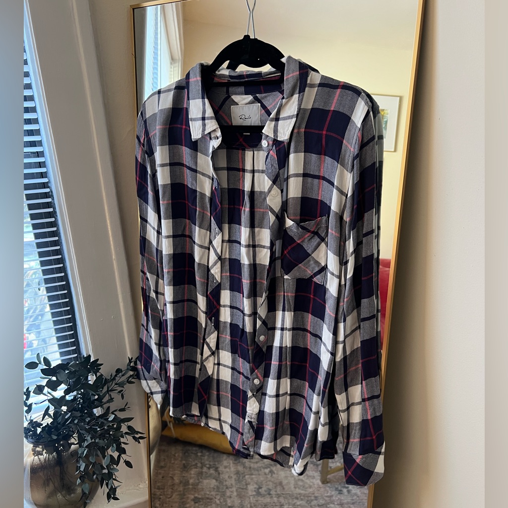 Rails Flannel Button-Down